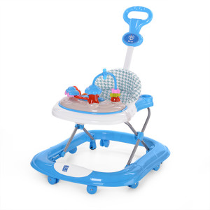 Ходунки детские Bambi M 3691, с родительской ручкой, со стопором